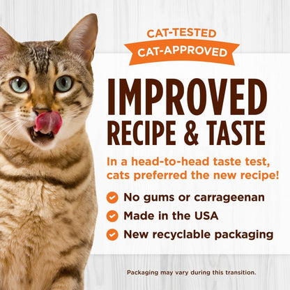 Grain Free Wet Cat Food Pate, Original Recipe Natural Canned Cat Food