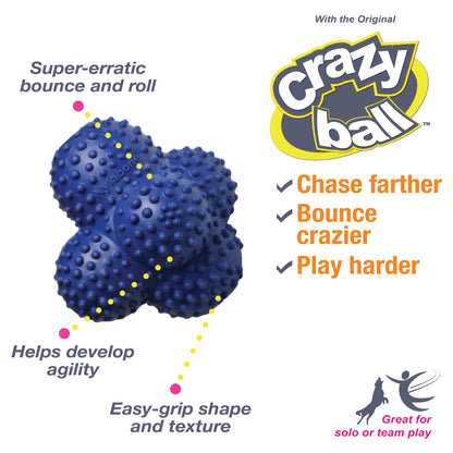 Power Play Ball for Dogs Crazy Ball Large/Giant - up to 50 Lbs. (1 Count)