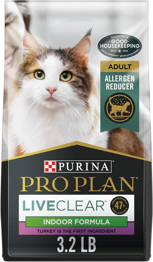 Liveclear with Probiotics Allergen Reducing Indoor Turkey & Rice Adult Dry Cat Food